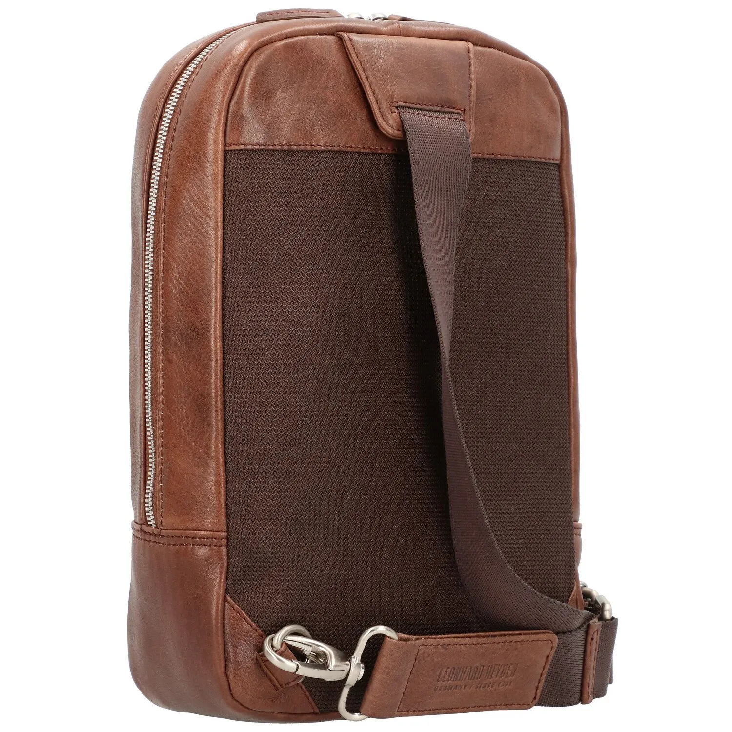 Leonhard Heyden Borsa a tracolla Amsterdam in pelle 30 cm
