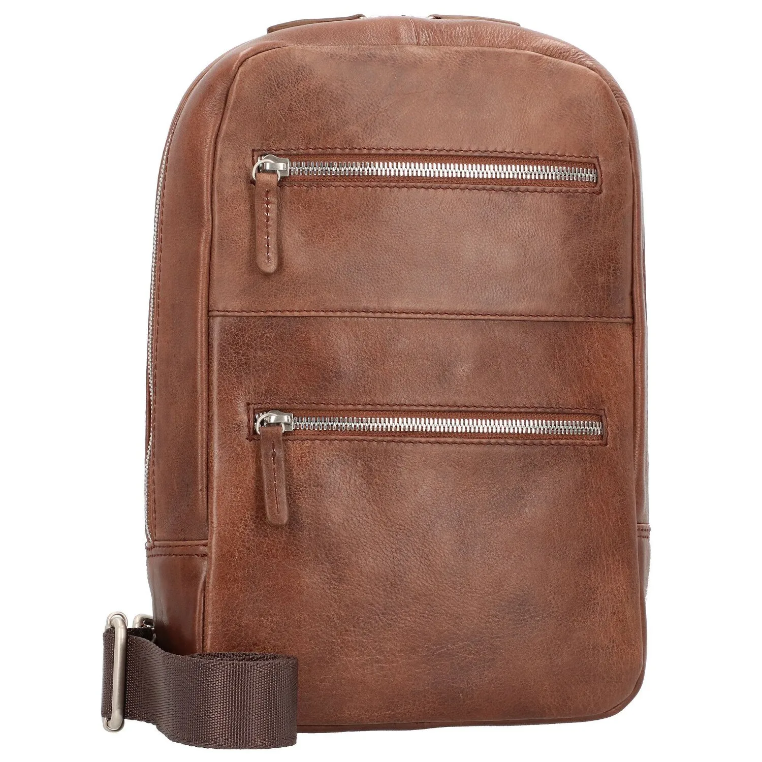 Leonhard Heyden Borsa a tracolla Amsterdam in pelle 30 cm