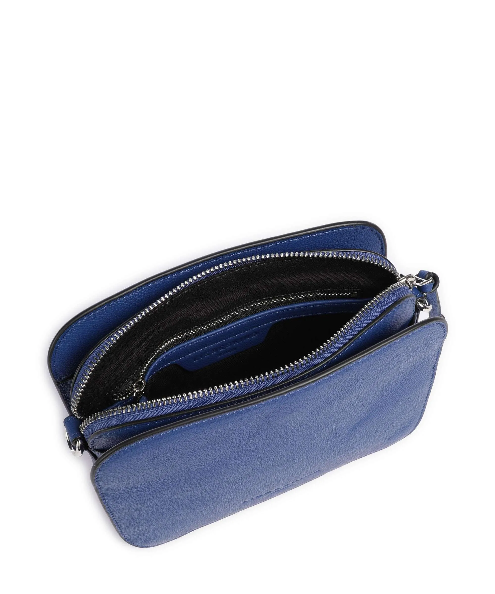  Liebeskind Harris Luka Borsa a tracolla pelle di vacchetta grana blu  