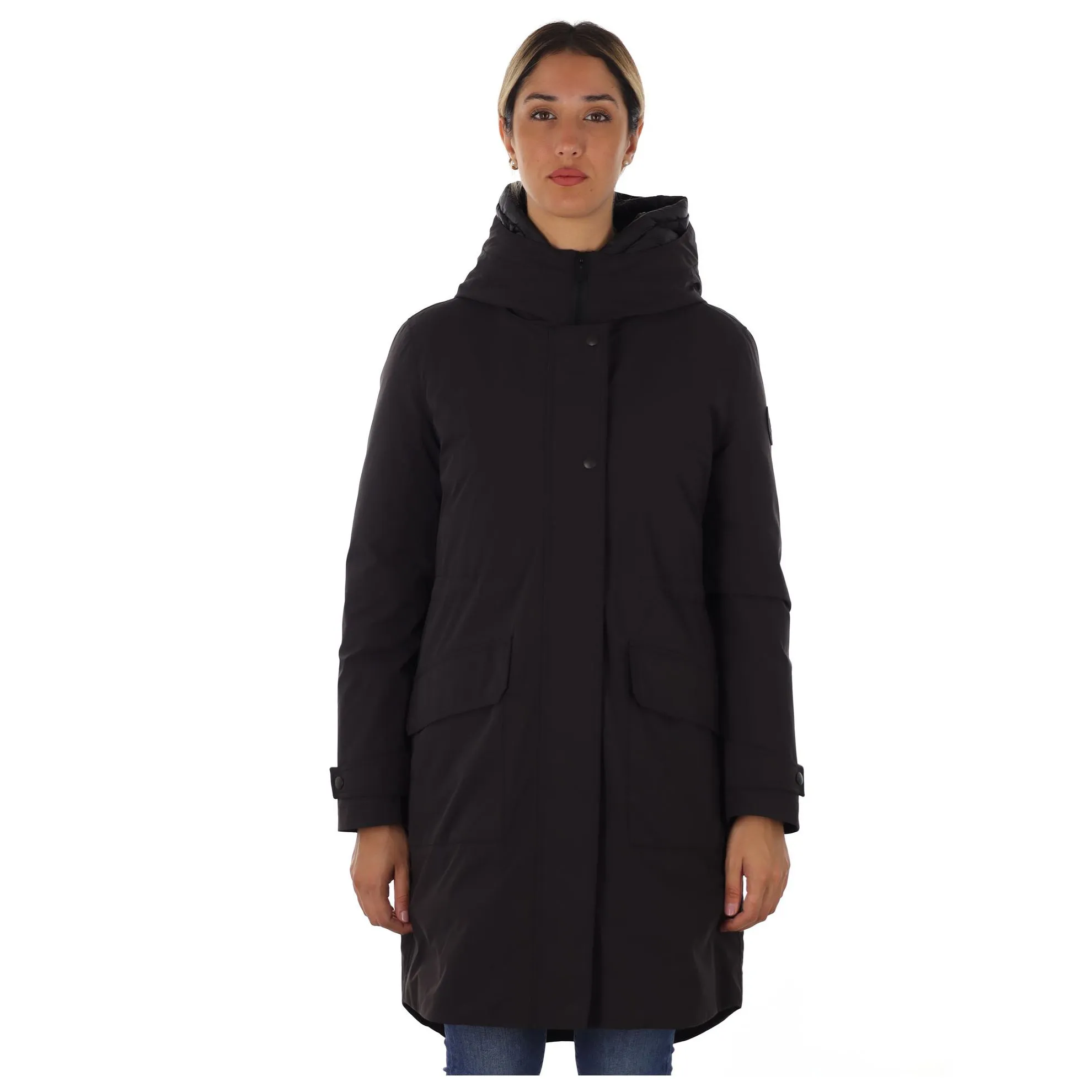 Long military 3in1 down parka