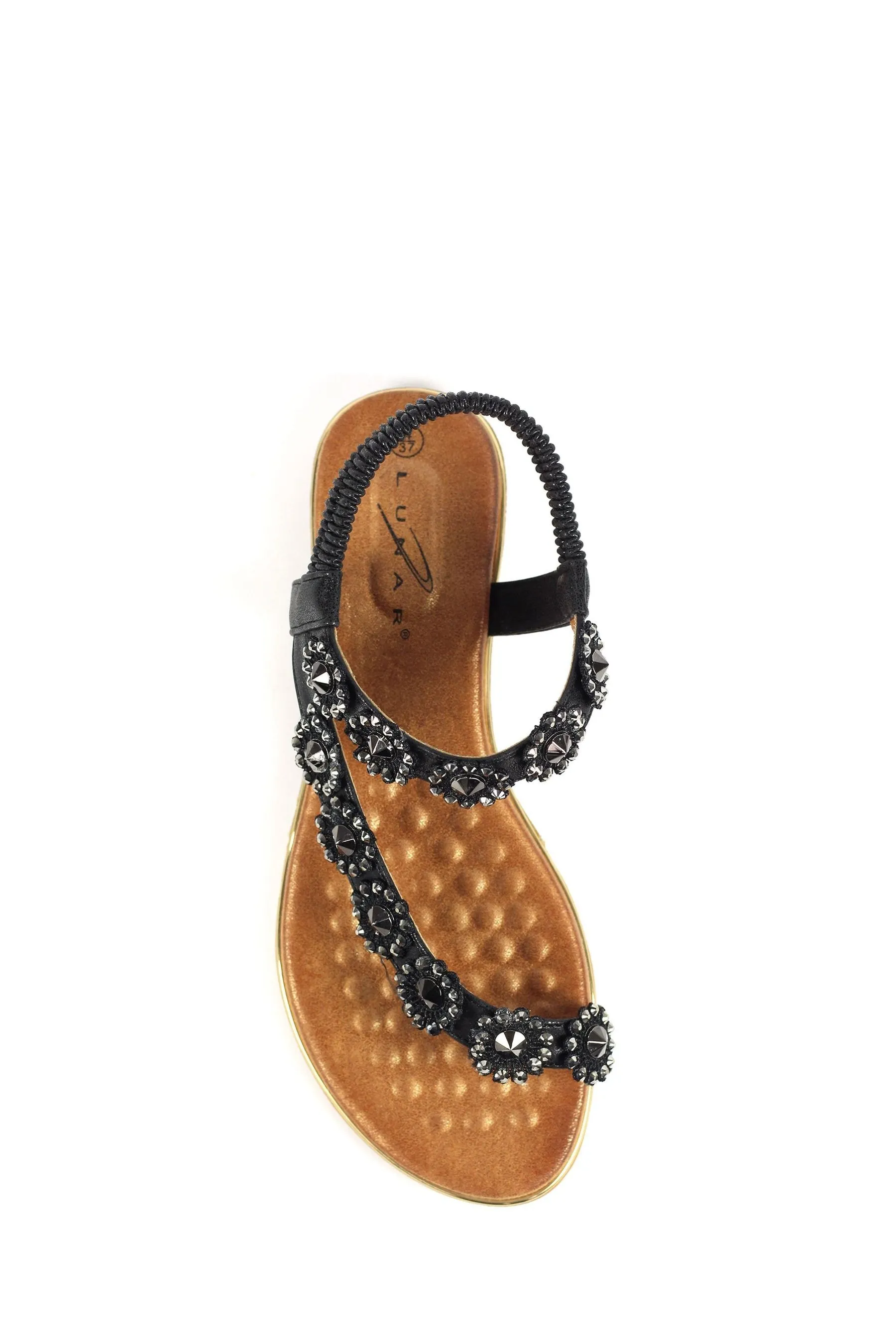 Lunar - Charlotte II - Sandali Floreale con pietre
