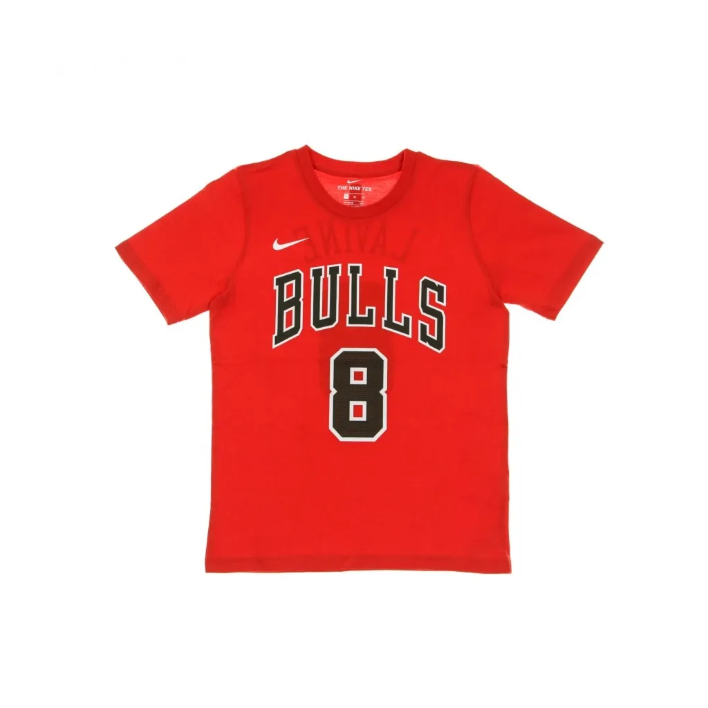 maglietta ragazzo nba tee icon edition no 8 zach lavine chibul ORIGINAL TEAM COLORS