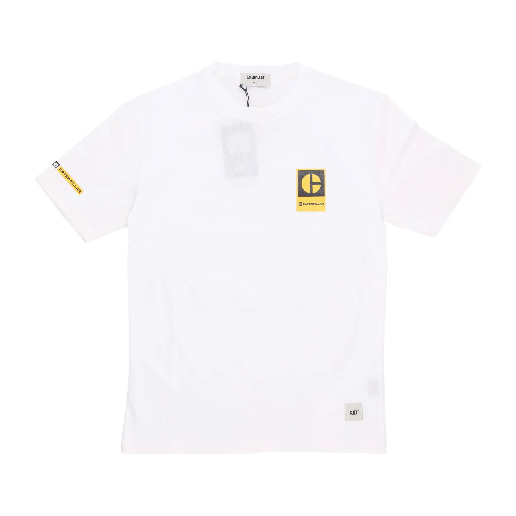 Maglietta Uomo Block C Logo Tee Bone