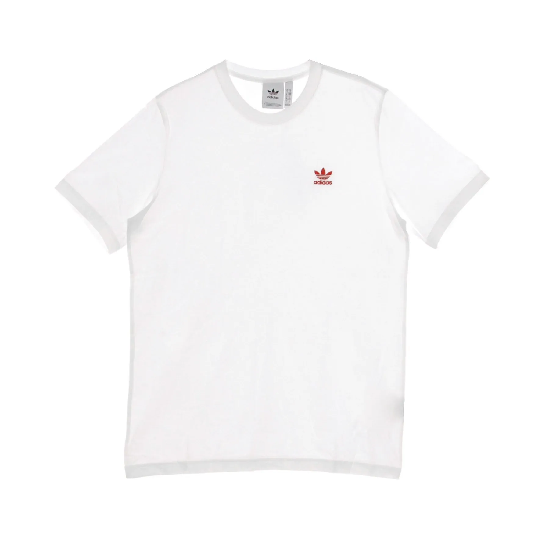 Maglietta Uomo Essential Tee White/scarlet