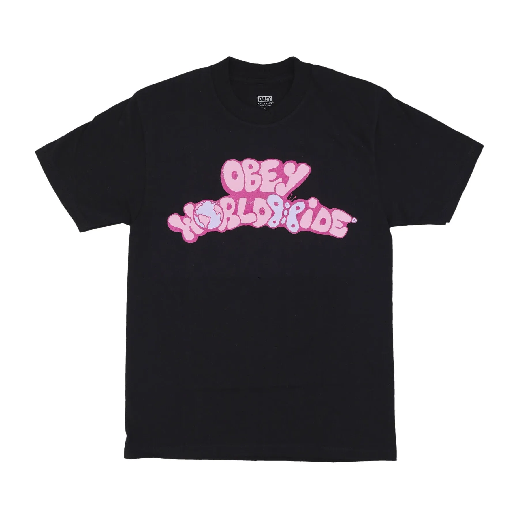 Maglietta Uomo Global Butterfly Classic Tee Black