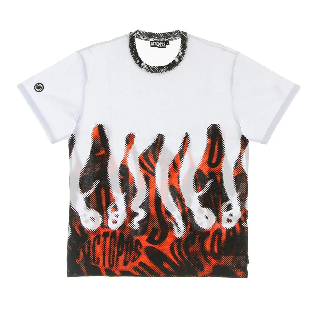 Maglietta Uomo Halftone Tee White