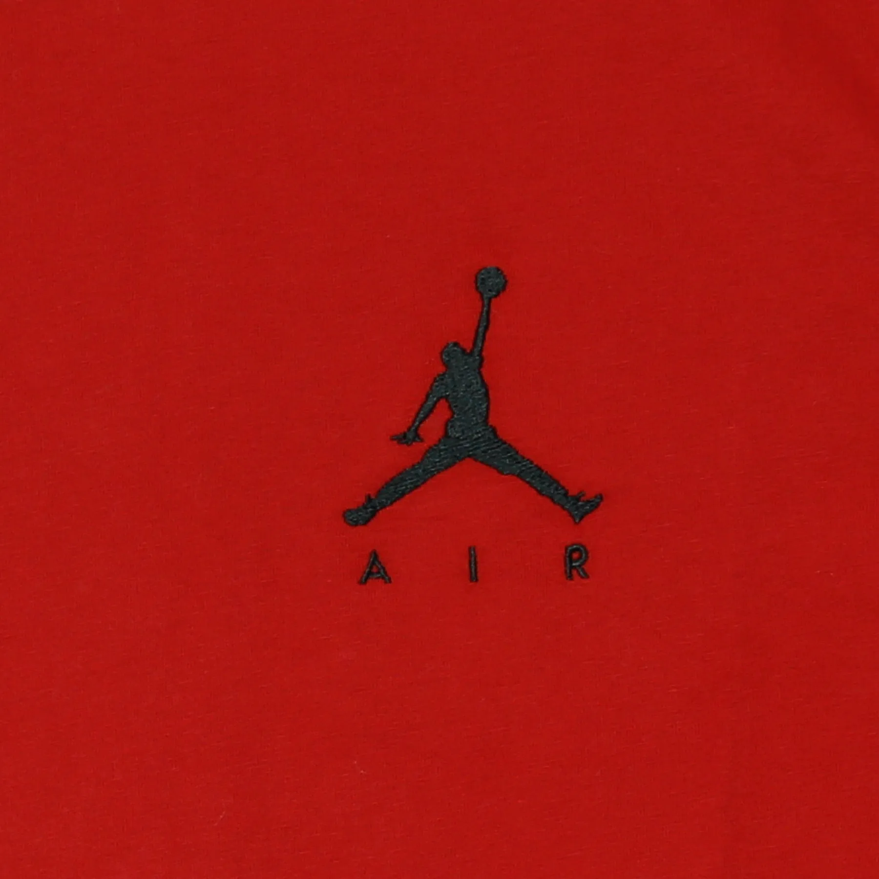 Maglietta Uomo Jumpman Air Embroidered Gym Red/black