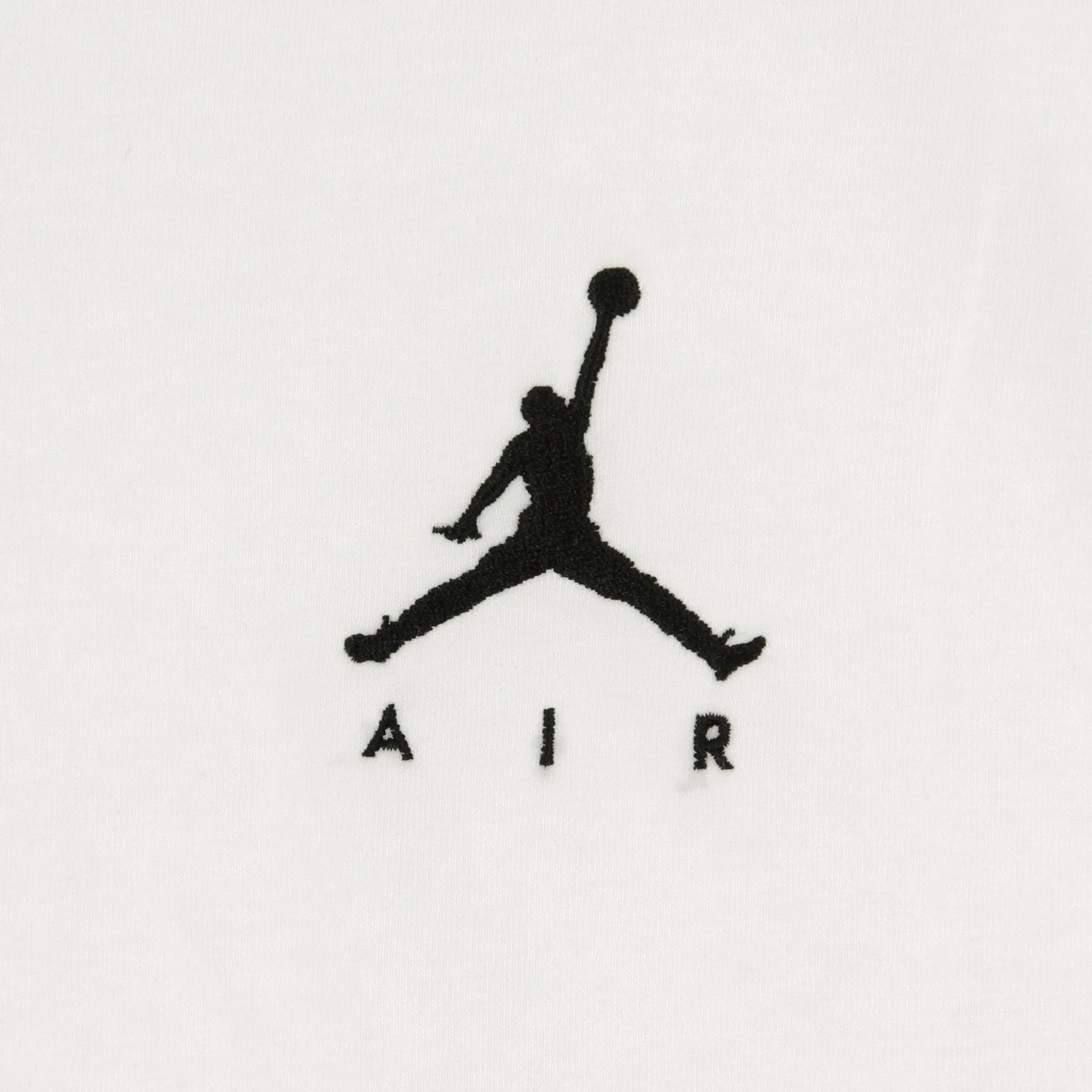 Maglietta Uomo Jumpman Air Embroidered White/black