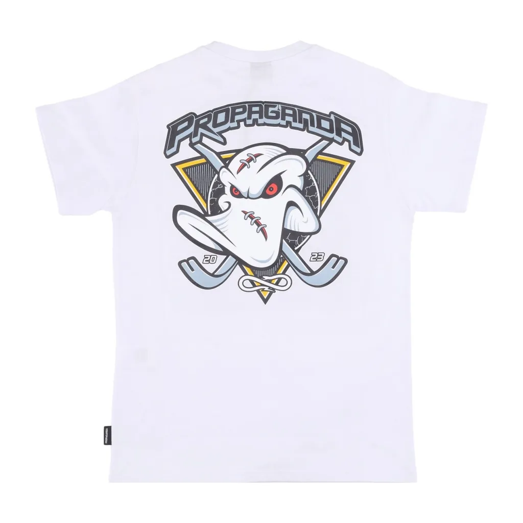 maglietta uomo triangle pain tee WHITE