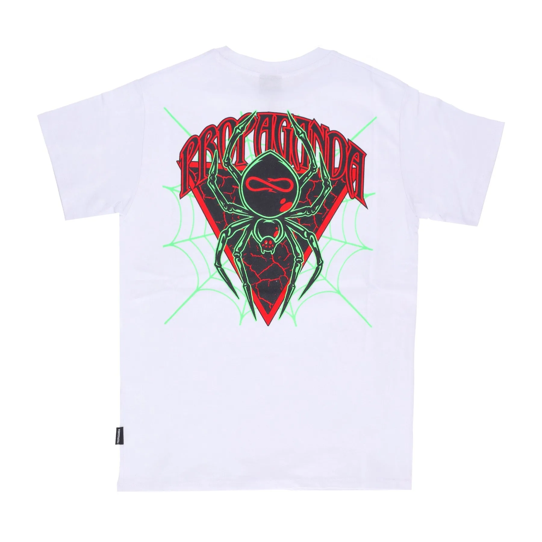 Maglietta Uomo Triangle Web Tee White