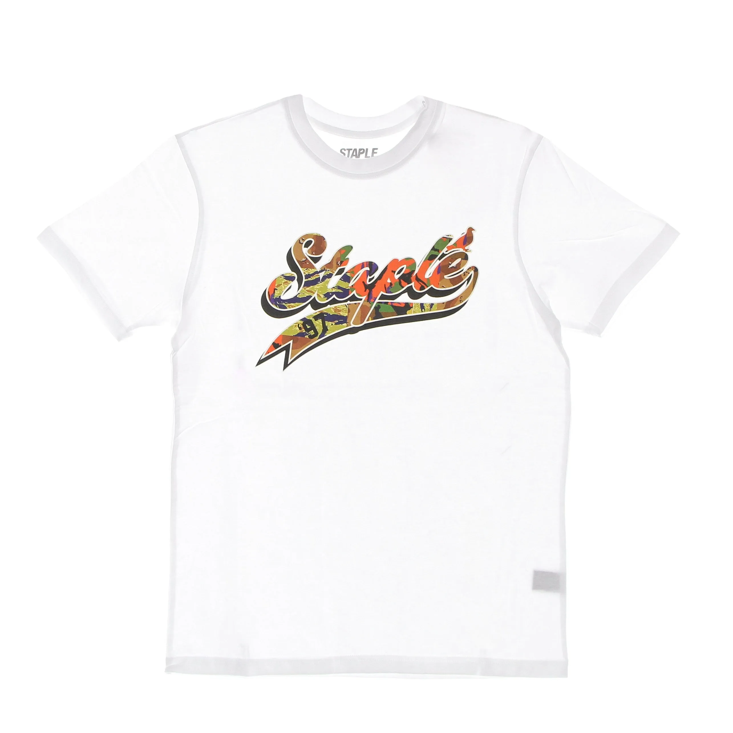 Maglietta Uomo Triboro Logo Tee White