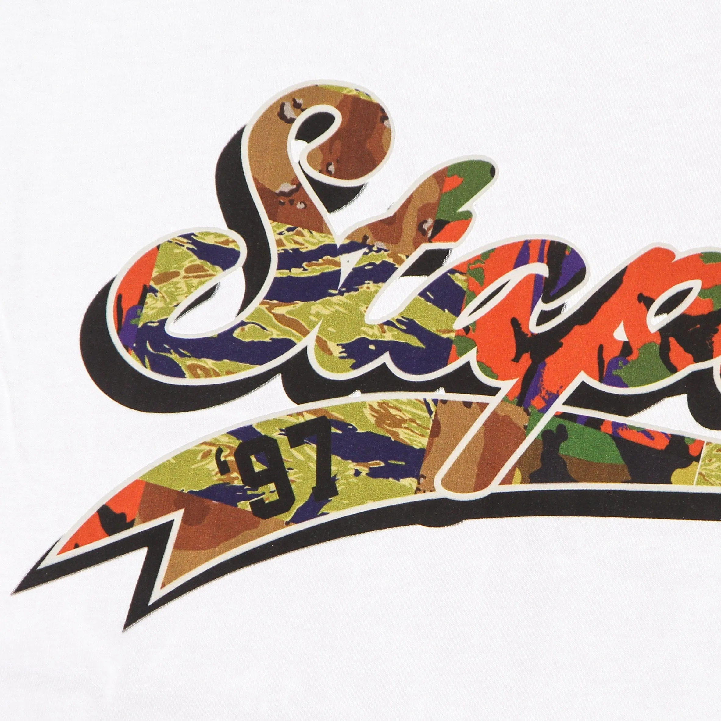 Maglietta Uomo Triboro Logo Tee White