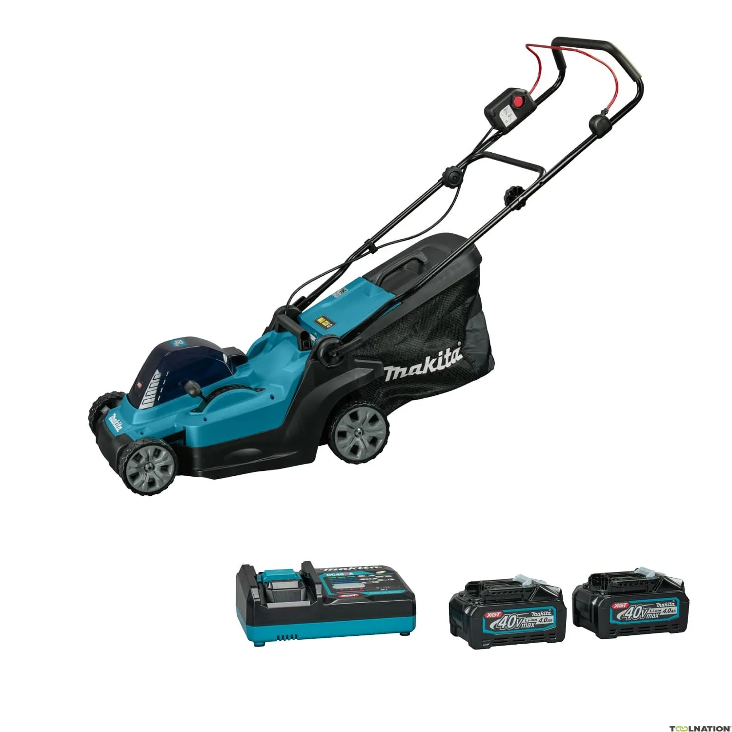Makita LM003GPSK4 Tosaerba Accu 38 cm 40V Max