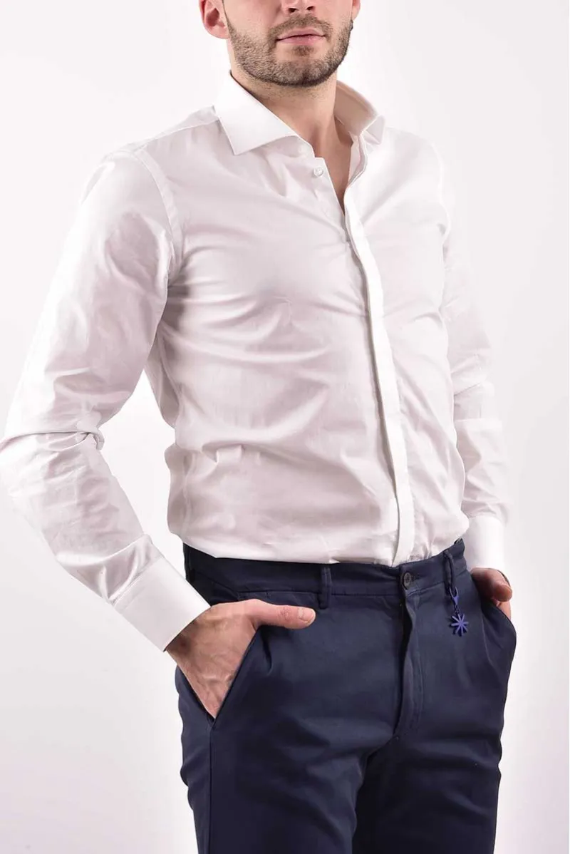 MANUEL RITZ CAMICIA ML CASUAL