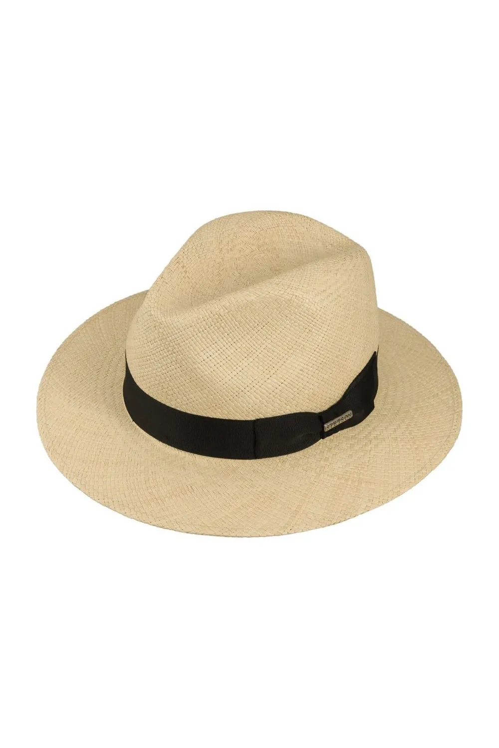 Marcellus Panama Traveller Hat Black/Beige