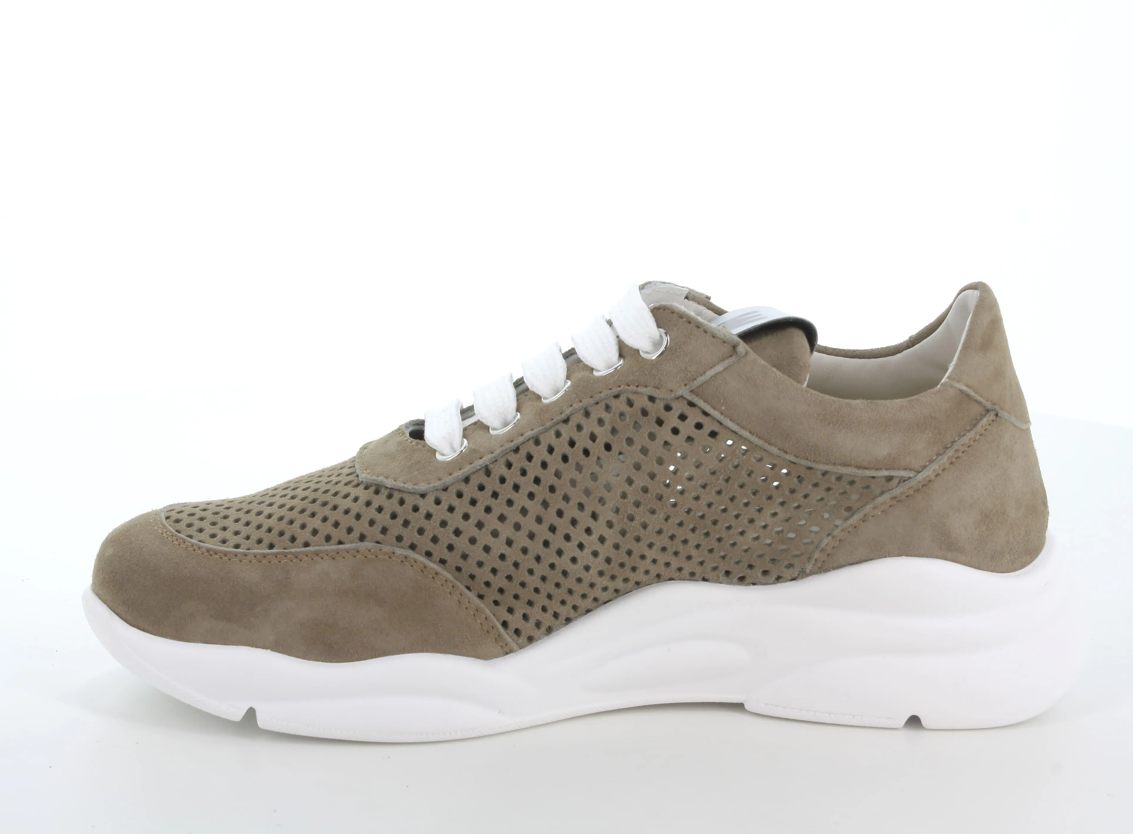 Melluso donna sneakers estive in camoscio