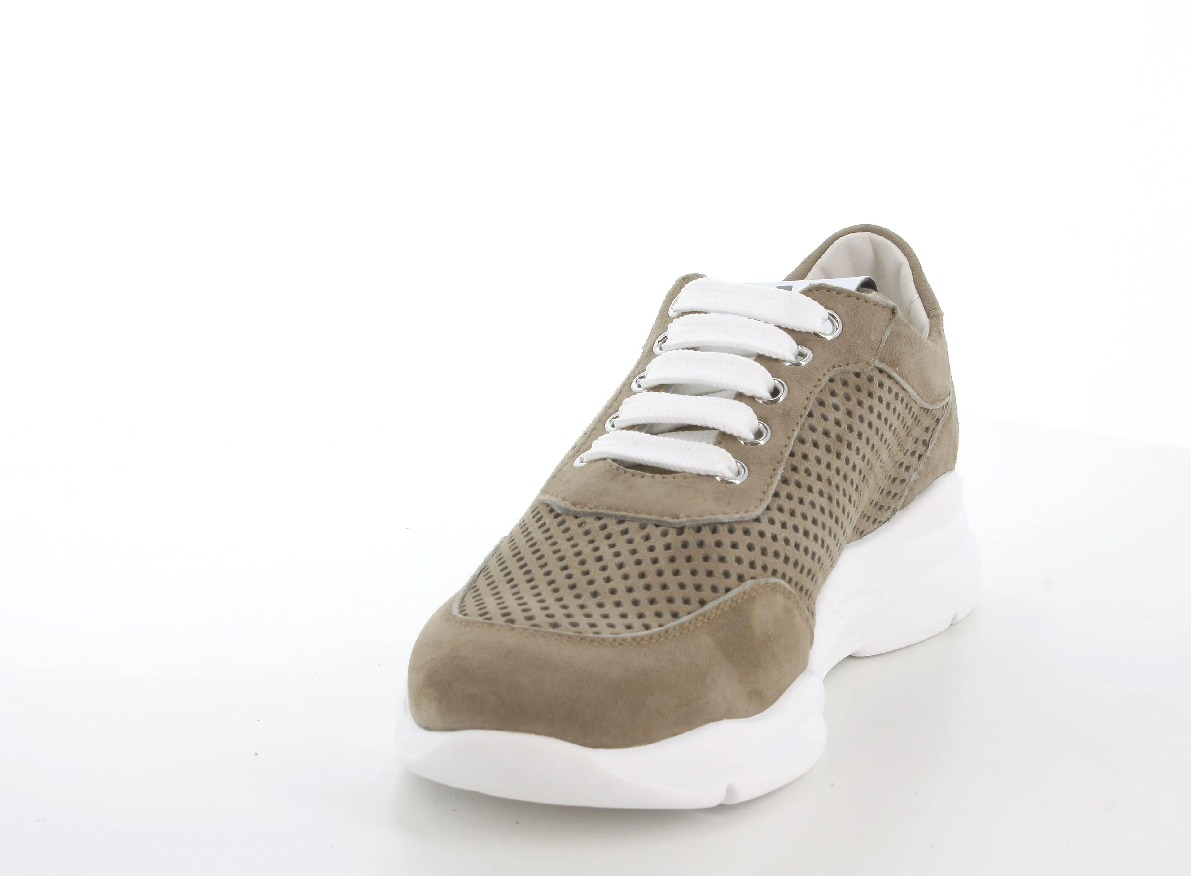 Melluso donna sneakers estive in camoscio