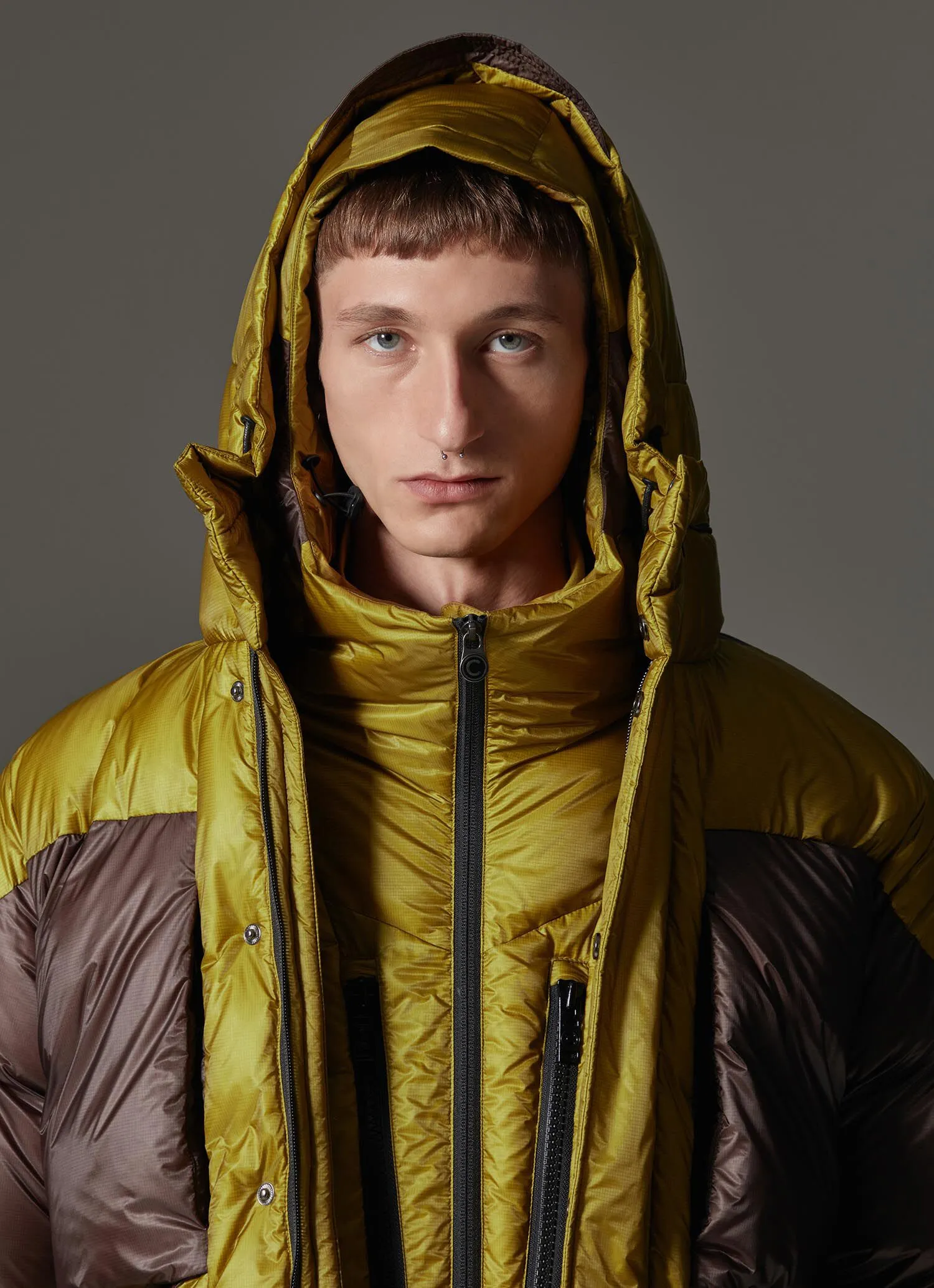 Mini rip-stop maxi-parka