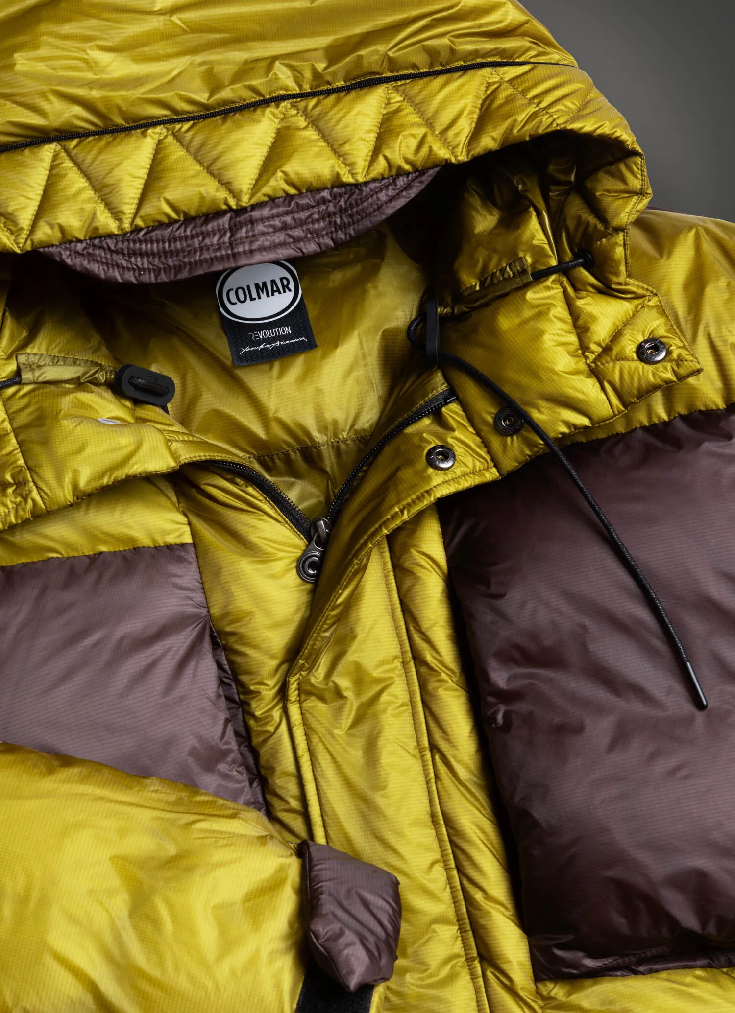 Mini rip-stop maxi-parka