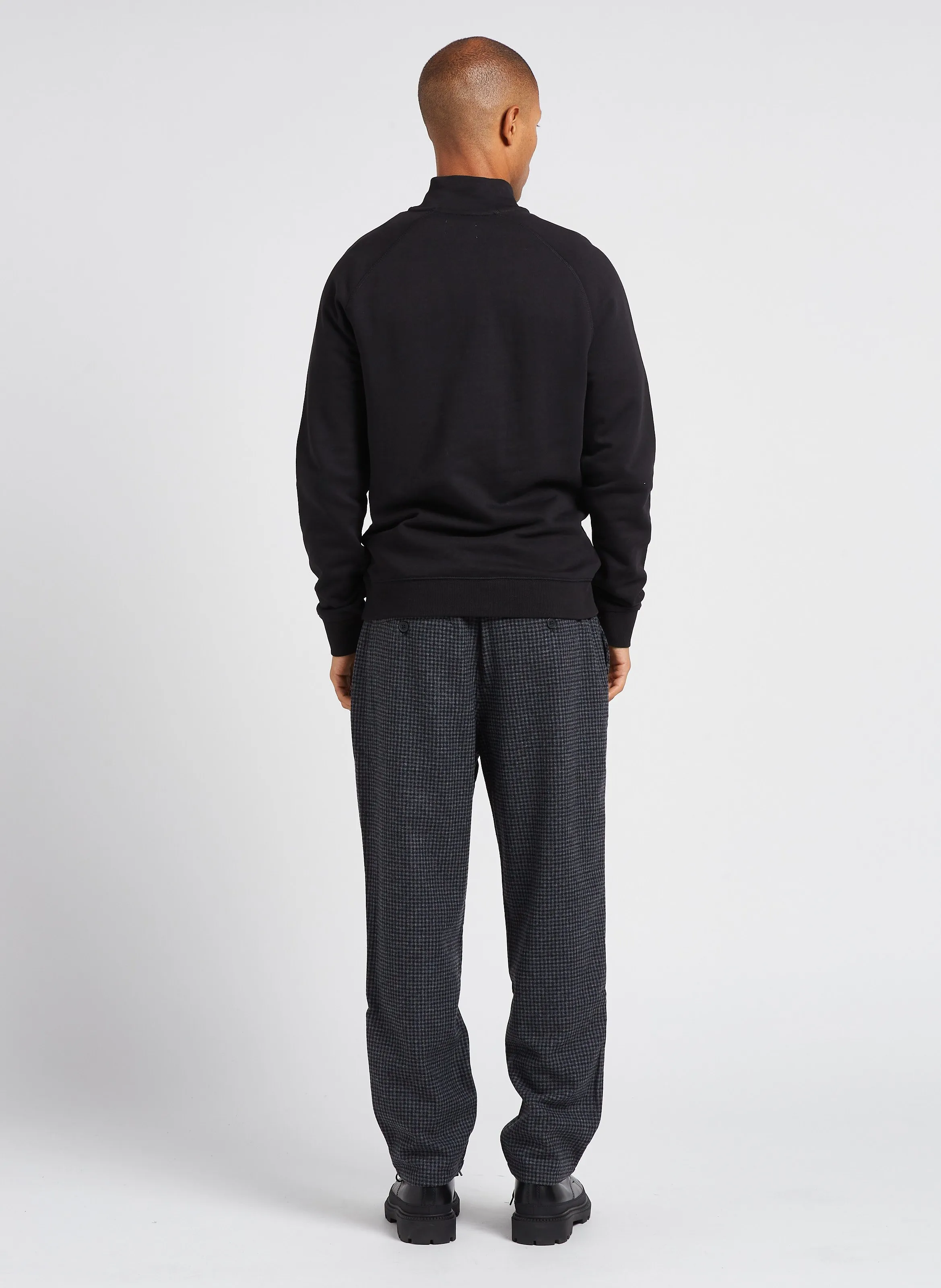  MINIMUM   Bertilo - Pantaloni chino 7/8 in misto lana stampata | Argento 