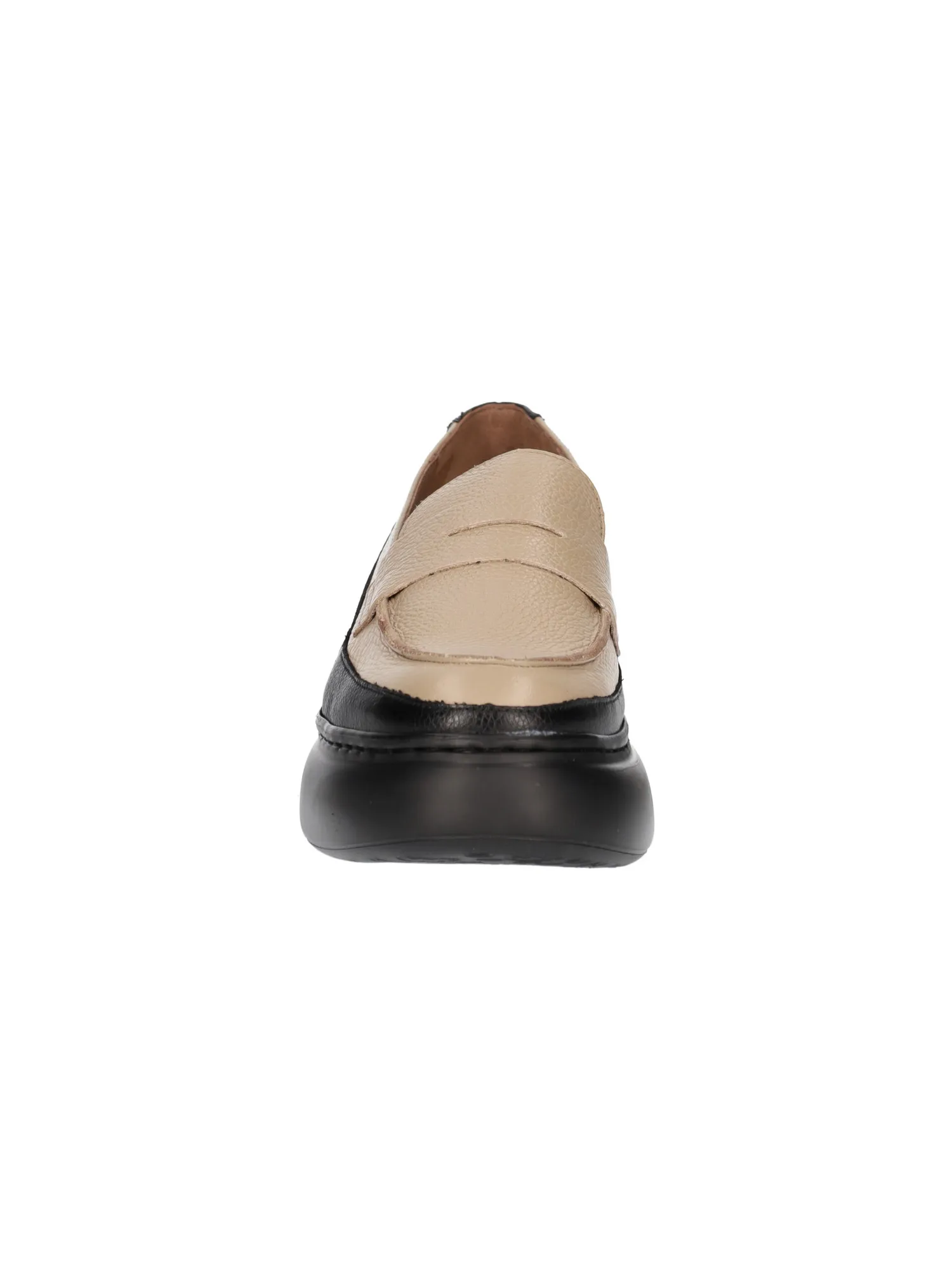 Mocassino platform Wonders da donna taupe