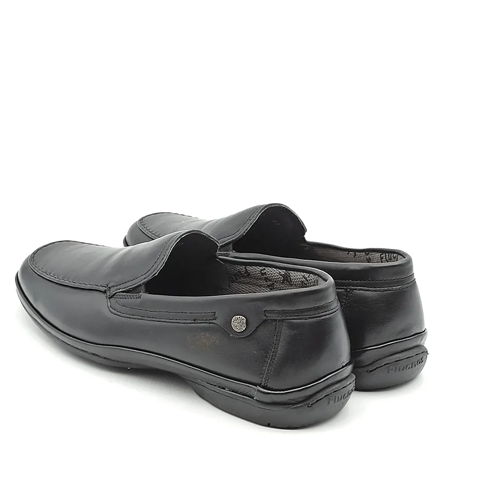 Mocassino Uomo nero FLUCHOS 7142 AVE NEGRO
