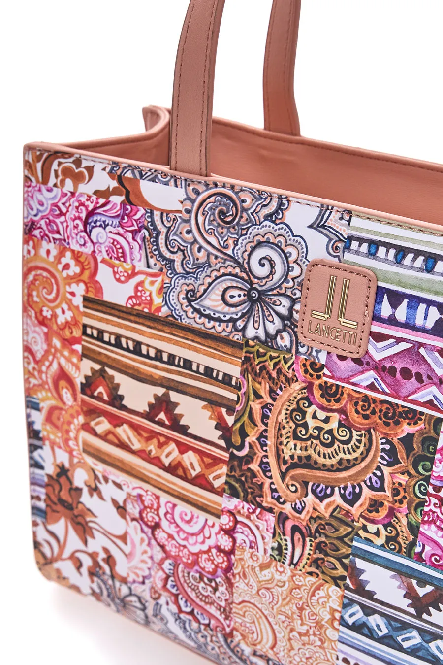   MOI Borsa a spalla colorata Lancetti 251-1A/G