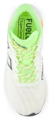 New Balance FuelCell SuperComp Trainer v2 White Orange Men's Running Shoes
