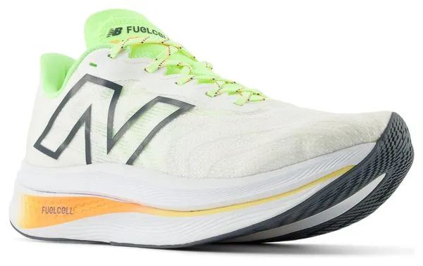New Balance FuelCell SuperComp Trainer v2 White Orange Men's Running Shoes