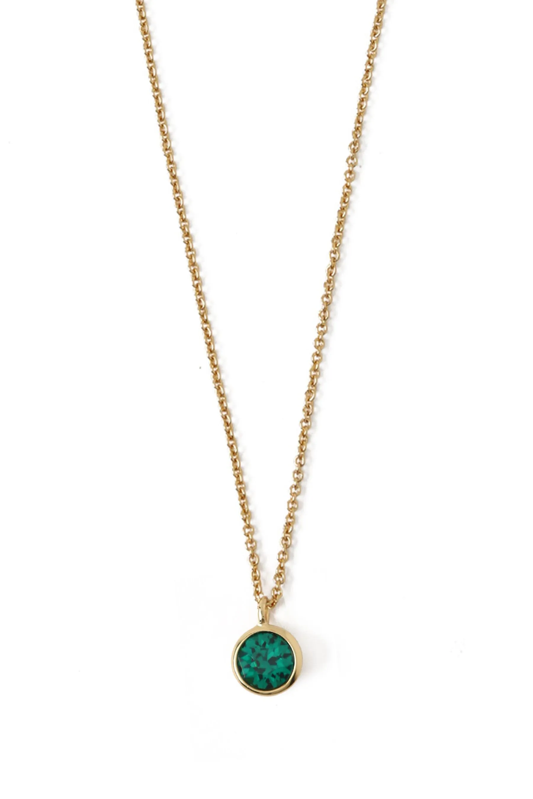 Orelia London - Collana con smeraldo e cristalli Swarovski®