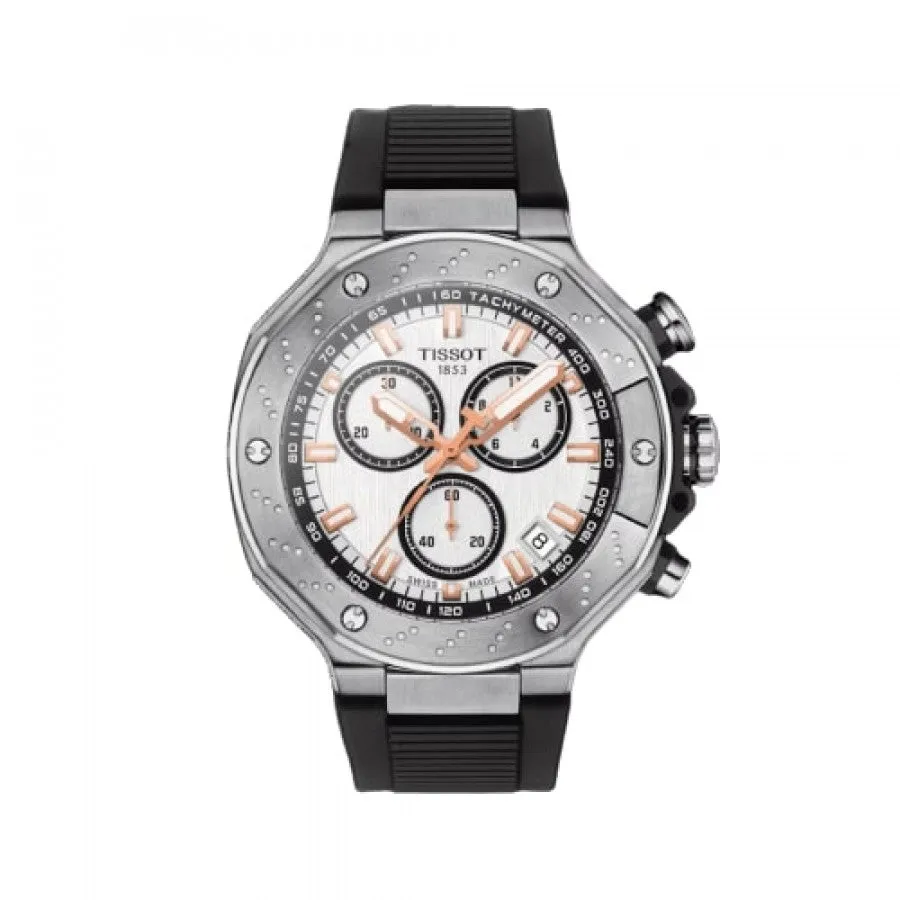Orologio Tissot T-Race Chronograph Bianco T1414171701100