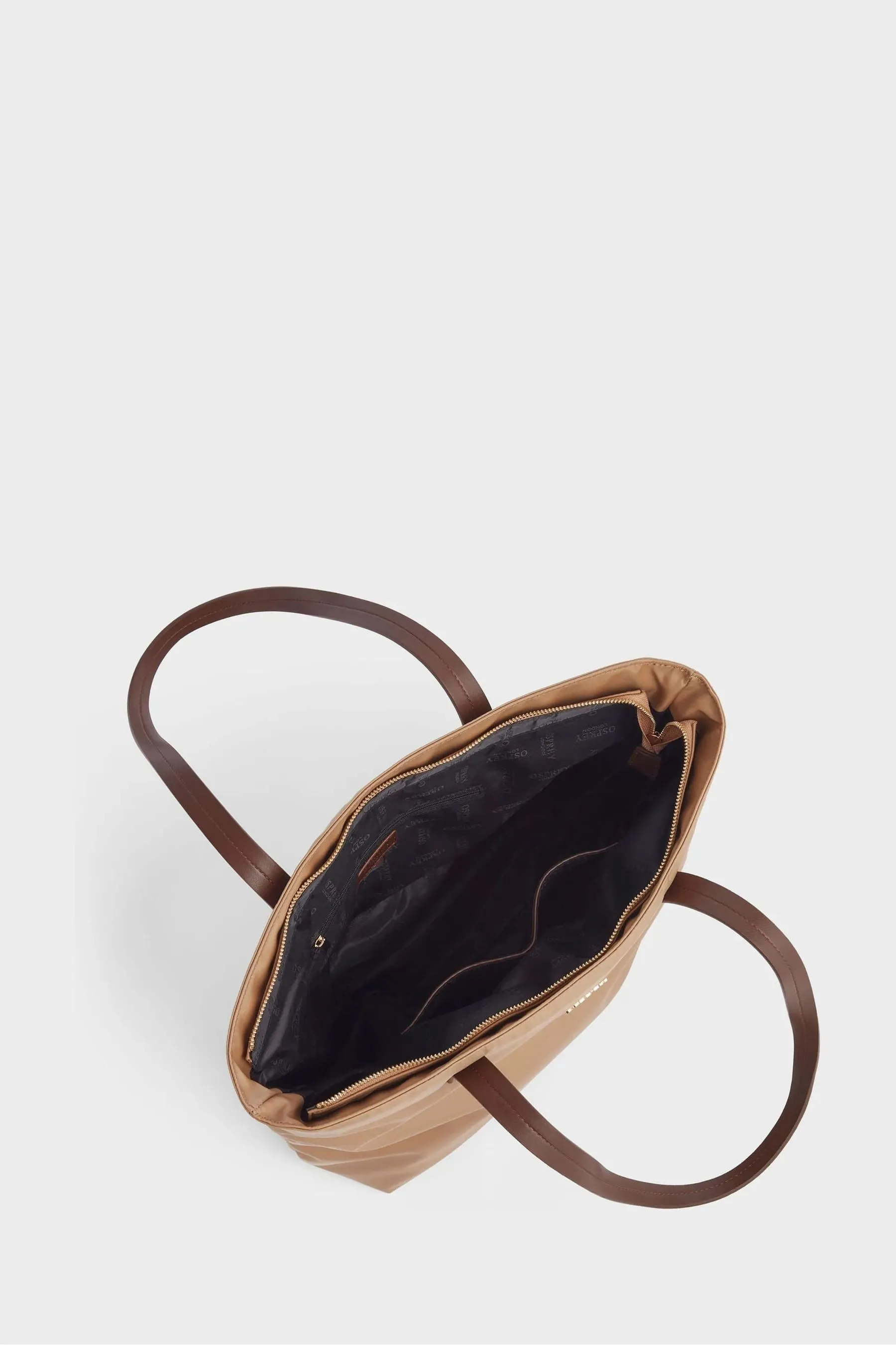 OSPREY LONDON - The Wanderer - Borsa tote in nylon con protezione RFID