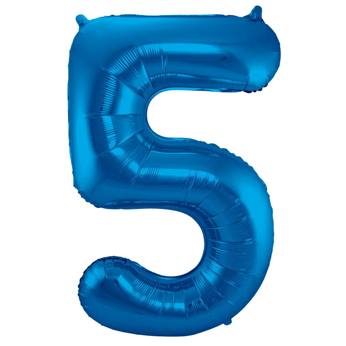 Palloncino foil numero 5 blu 86 cm