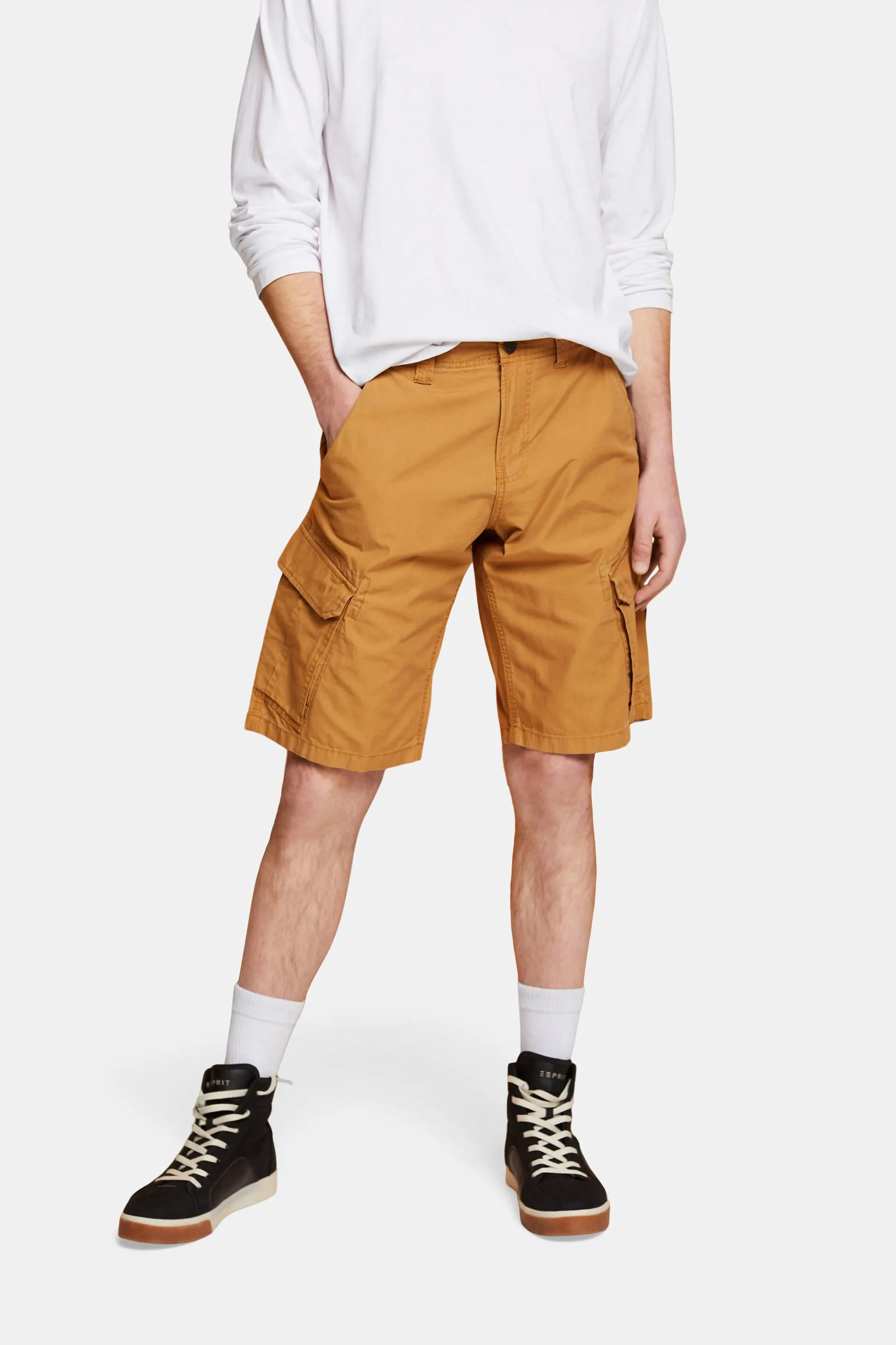 Pantaloncini cargo, 100% cotone