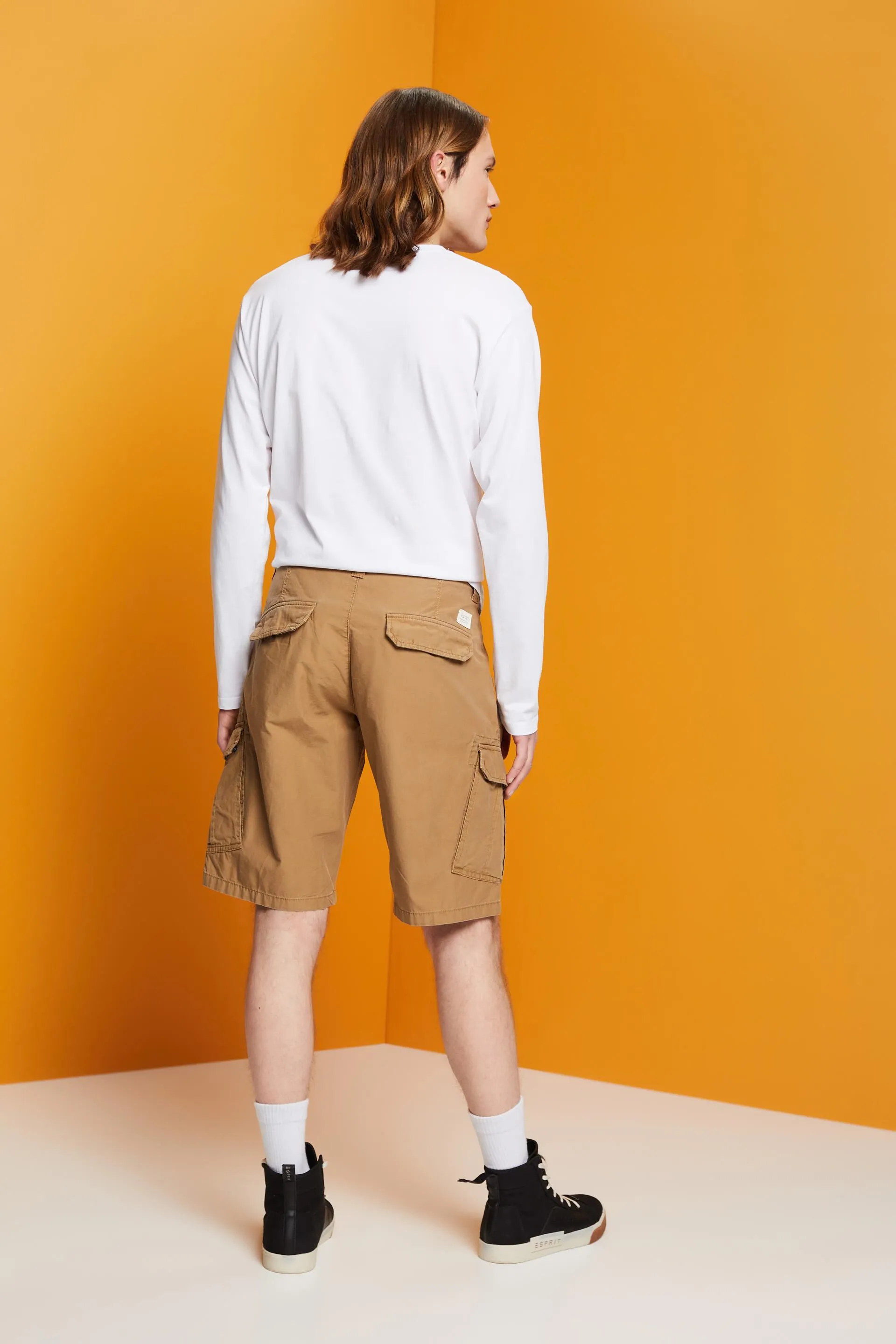 Pantaloncini cargo, 100% cotone
