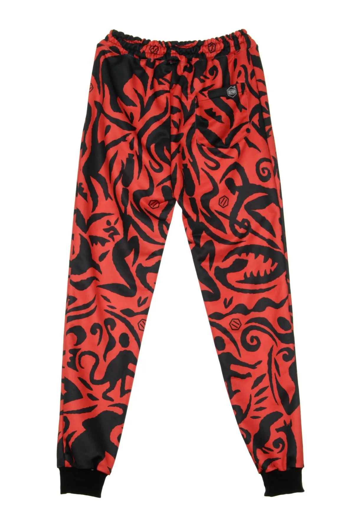 Pantalone Tuta Uomo Ritual Mask Red/black