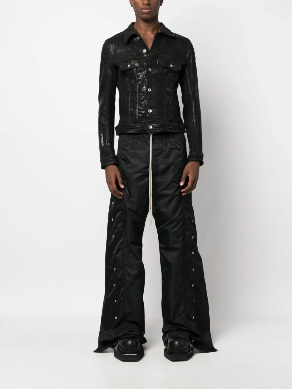Pantaloni Babel Pusher ampi in nero - uomo