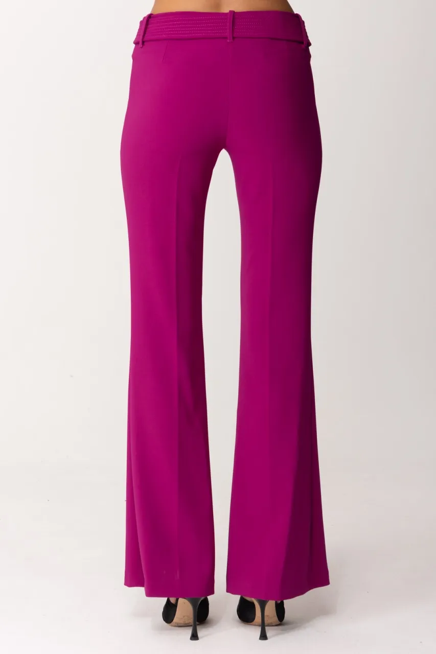 Pantaloni con accessorio in vita PINK TONIC