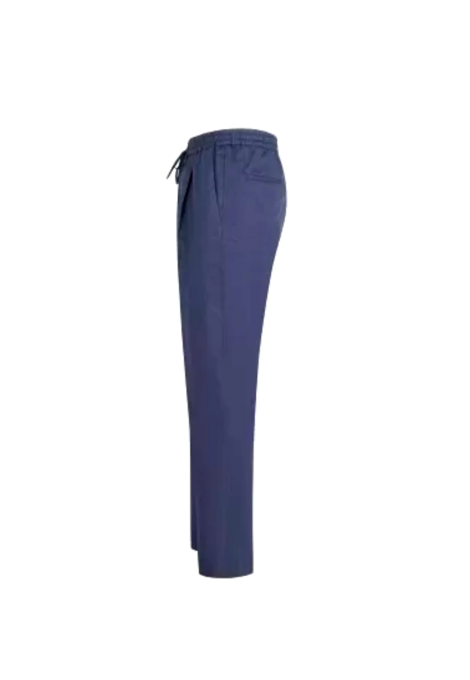 Pantaloni con elastico in vita e coulisse