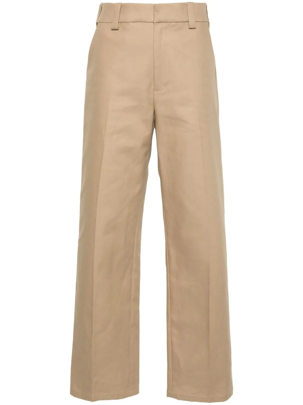 Pantaloni dritti  in beige - donna