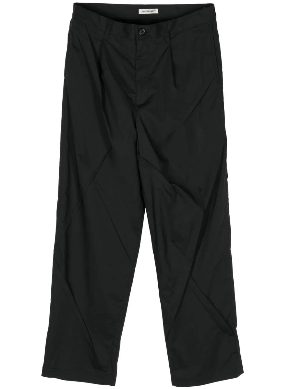 Pantaloni dritti in nero - uomo