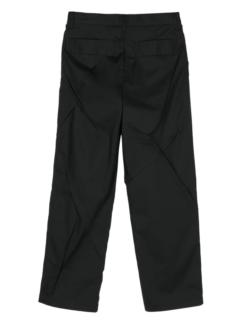 Pantaloni dritti in nero - uomo