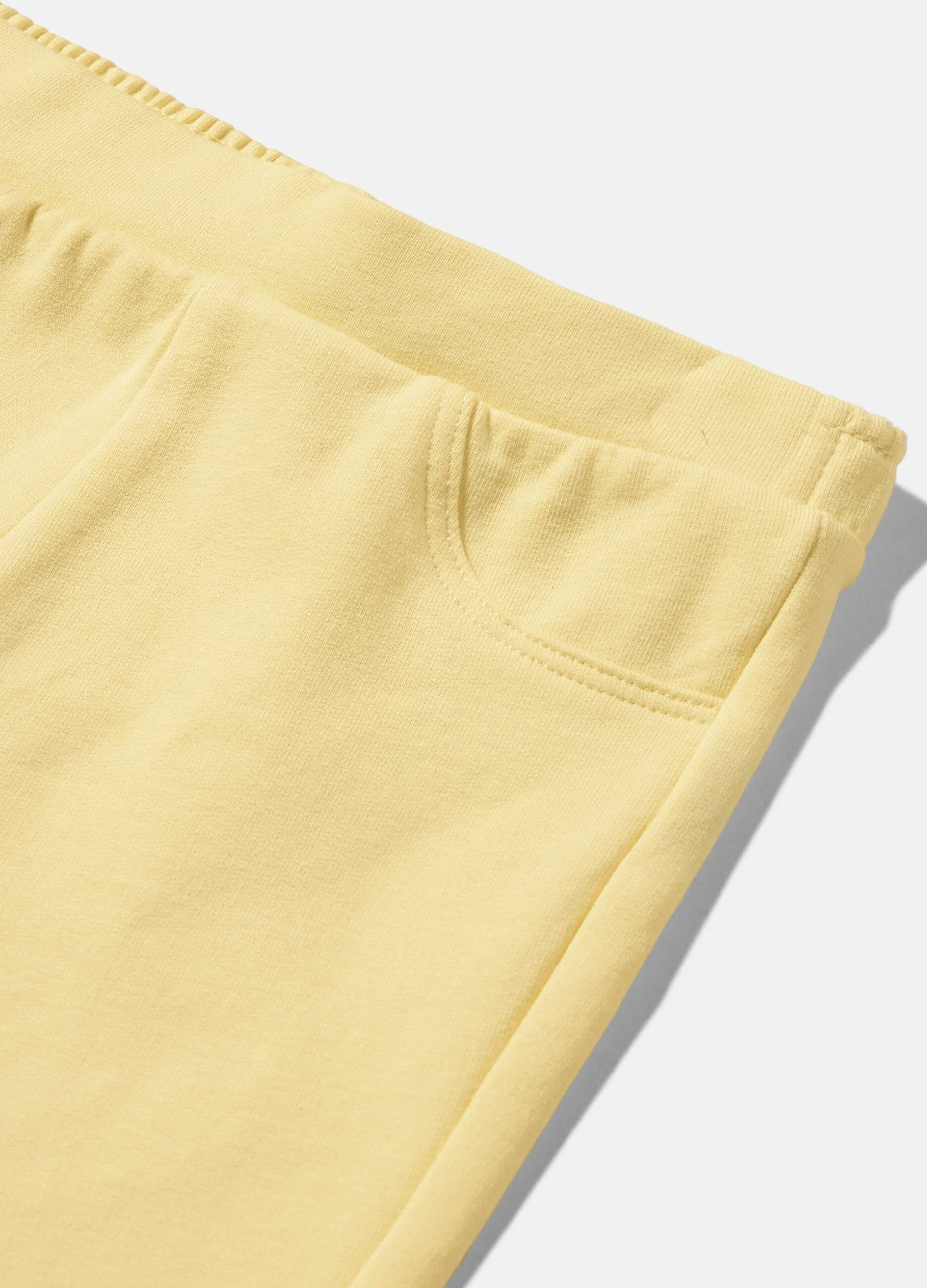 Pantaloni in cotone stretch neonata