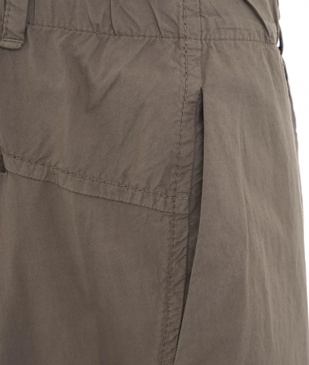 Pantaloni in cottone verde verde