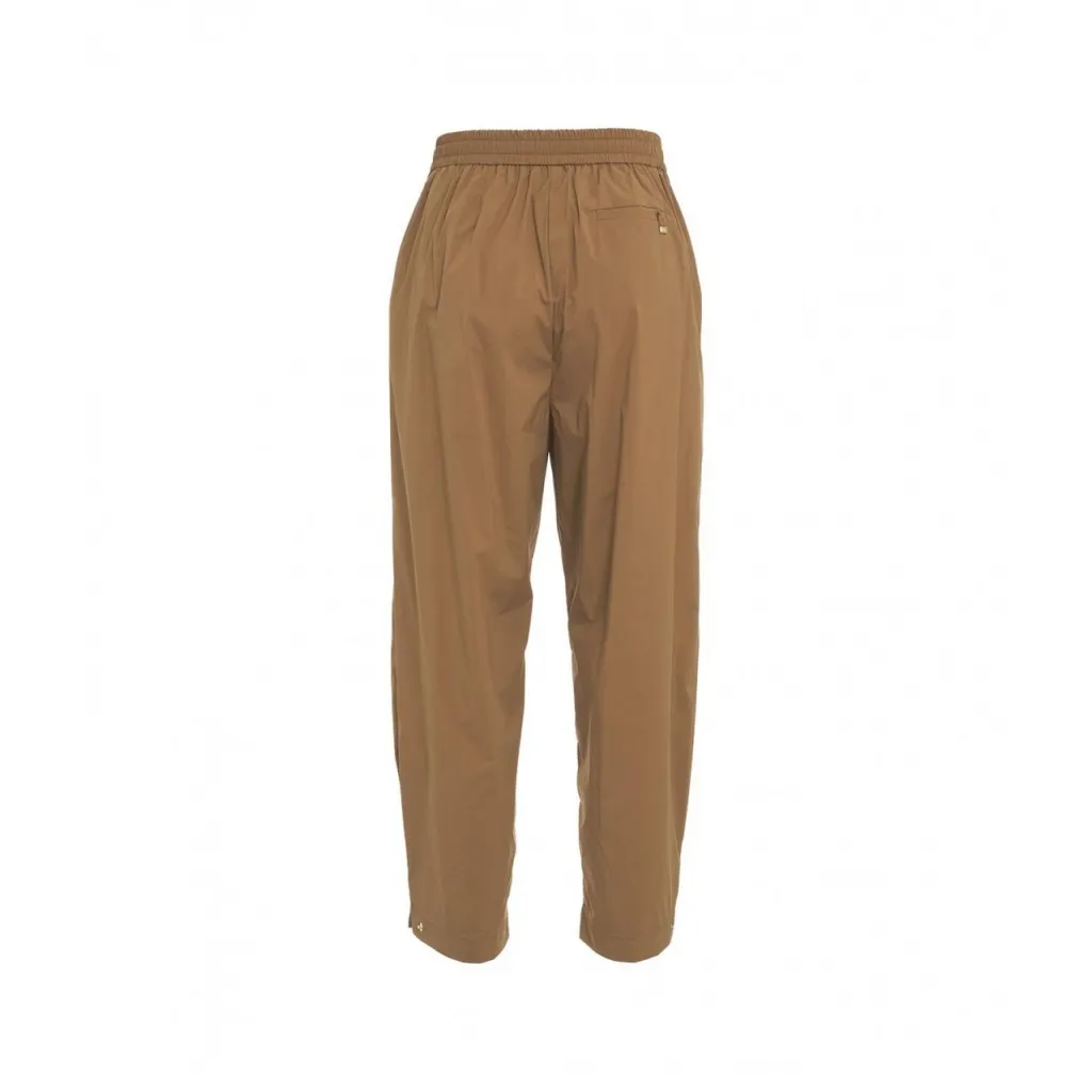 Pantaloni in nylon Cammello