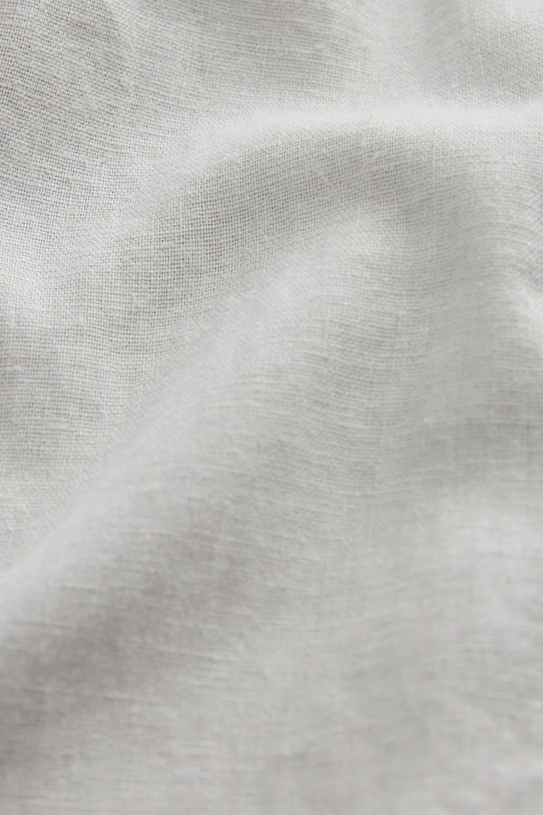 Pantaloni in viscosa e lino con coulisse