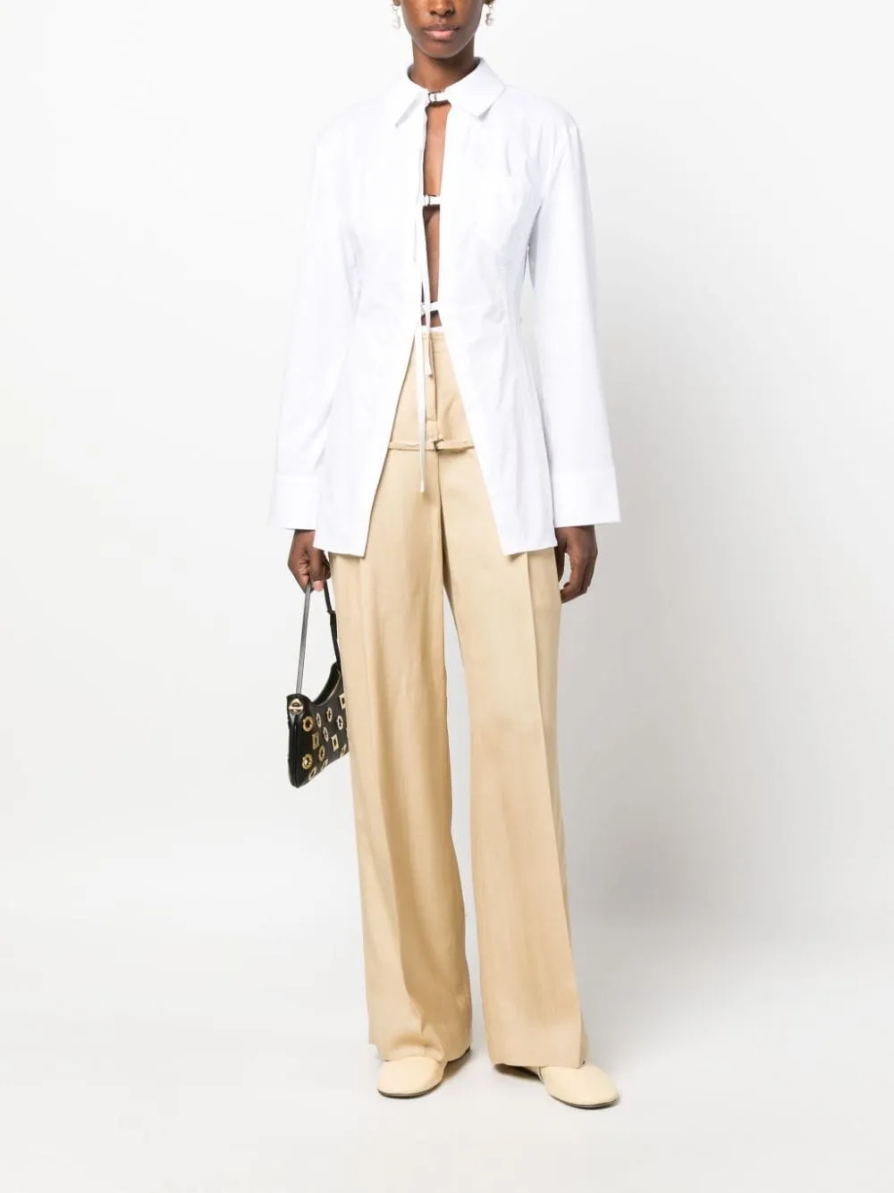 Pantaloni le pantalon criollo  in beige - donna