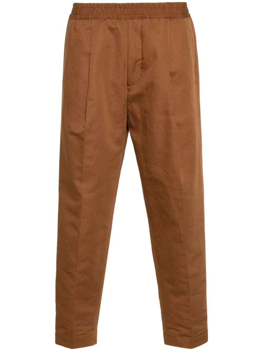 Pantaloni Savoys affusolati in marrone - uomo