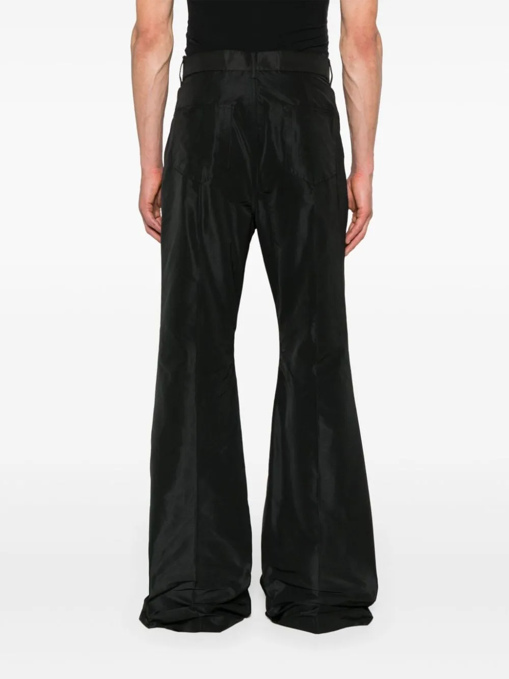 Pantaloni svasati Bolan in nero - uomo
