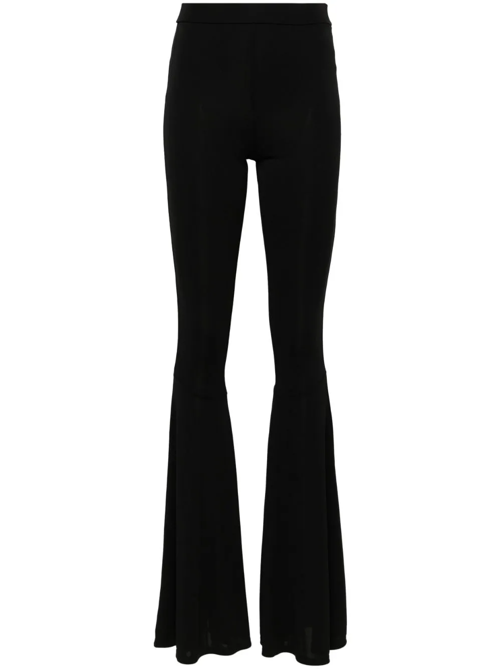 Pantaloni svasati in nero - donna